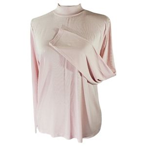 Eloquii Tee Long Sleeve Pink